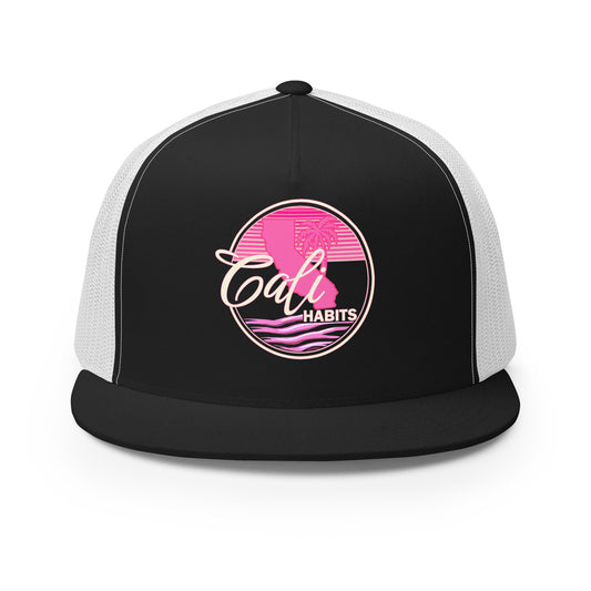 Cali Habits Pink Trucker Cap