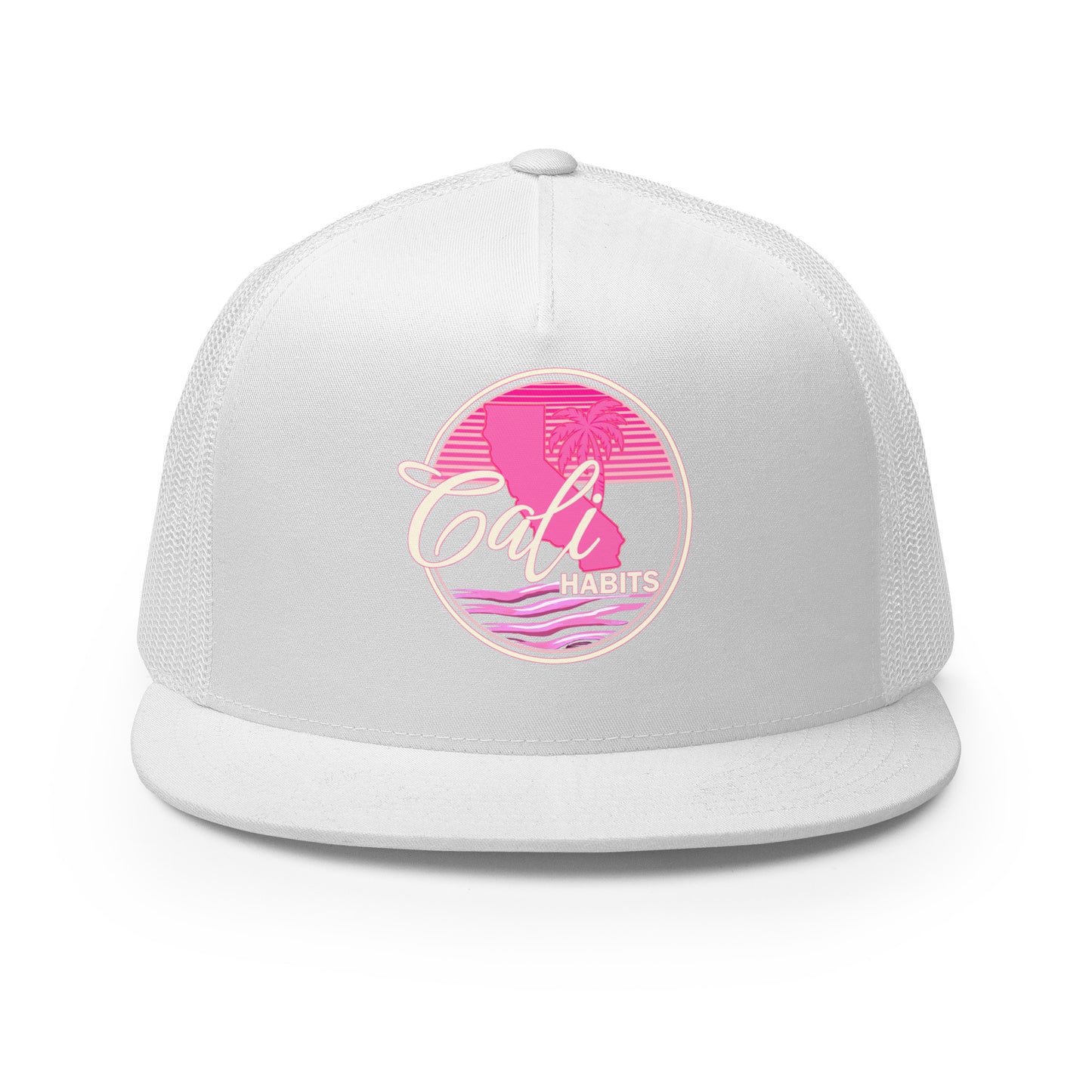 Cali Habits Pink Trucker Cap