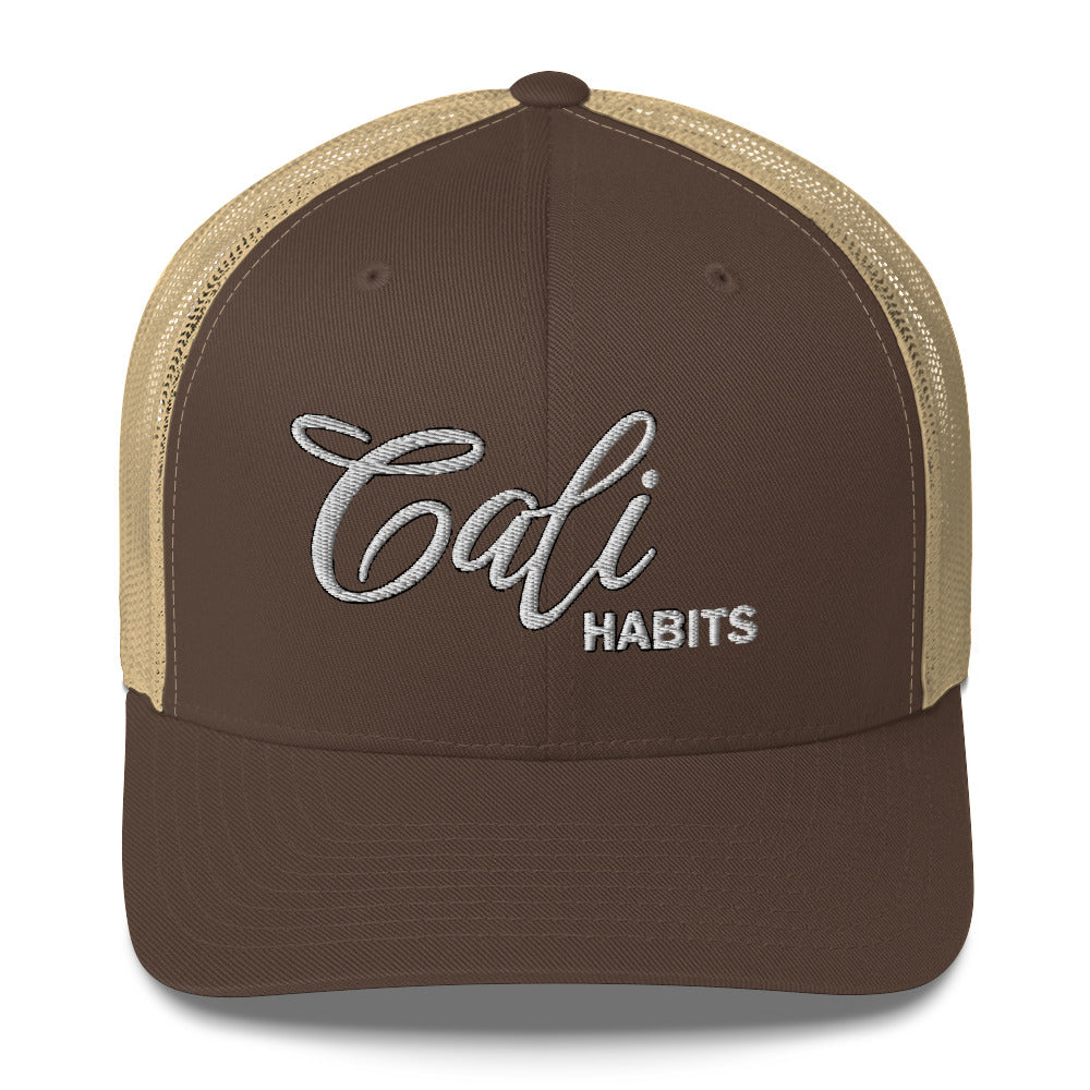 Cali Habits Embroidered Trucker Cap