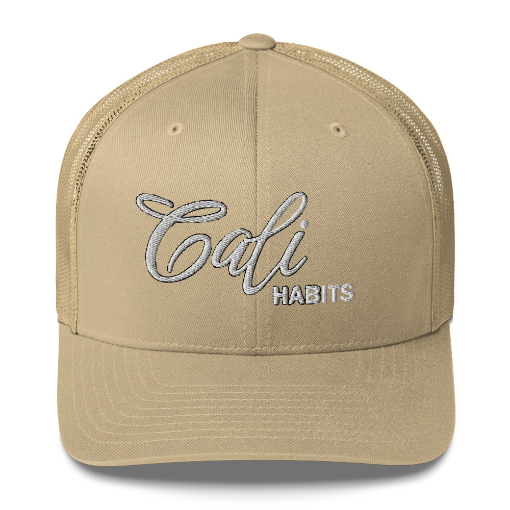 Cali Habits Embroidered Trucker Cap