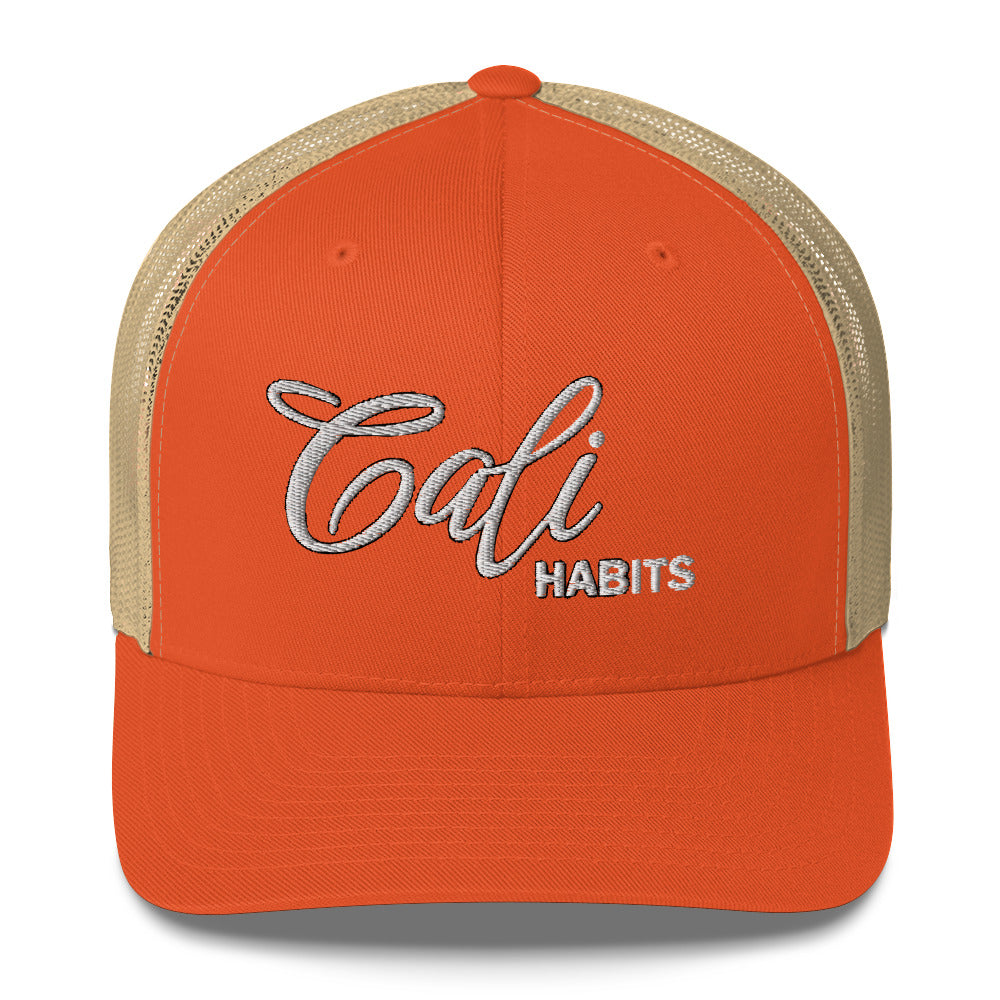 Cali Habits Embroidered Trucker Cap